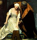 The Execution of Lady Jane Grey - detail by Paul Delaroche